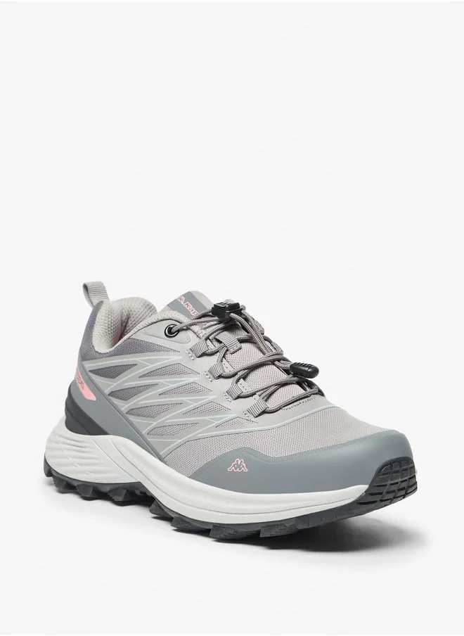 Kappa Women's Panelled Sports Shoes with Drawstring Closure