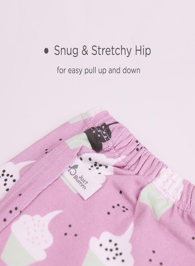 Just Bumm Potty Pants for Toddlers, Pull-up Padded Underwear with 4 layers of Organic Cotton Padding & Cotton Inner, Ideal for Potty Training 2-3 Year Babies (Happy Scoops) - Image 4