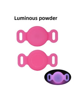 Suitable For Anti-loss Device Apple Locator Silicone Protective Case Airtag Protective Case All-inclusive Waterproof-Color:Luminous Powder OPP Waterproof Cover-Applicable Model:Depth Waterproof Airtag Protective Sleeve M Code