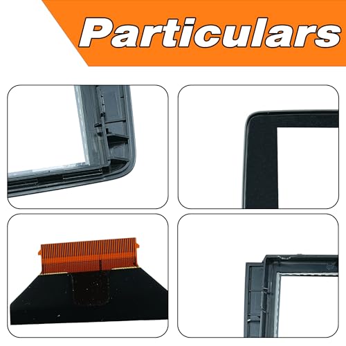 LEVANLIGHT 8" inch Digitizer Navigation Touch Screen Glass Compatible with 2016-2019 Mazda CX9 Replace #TK48-611J0 TK49-611JA TK49-61-1J0A TK49-611J0-B - Image 4