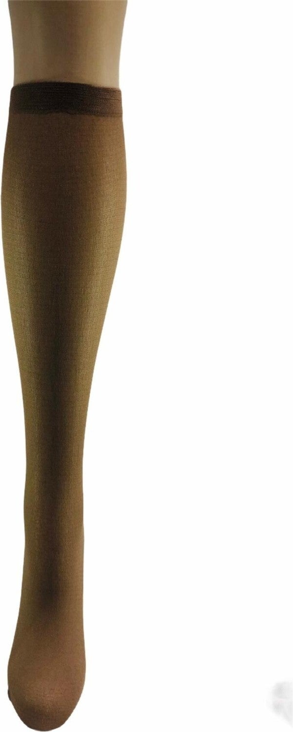 Müjde 24 Pack 40 Denier Comfortable Elastic Medium Thick Knee Socks All Colors  - Image 2
