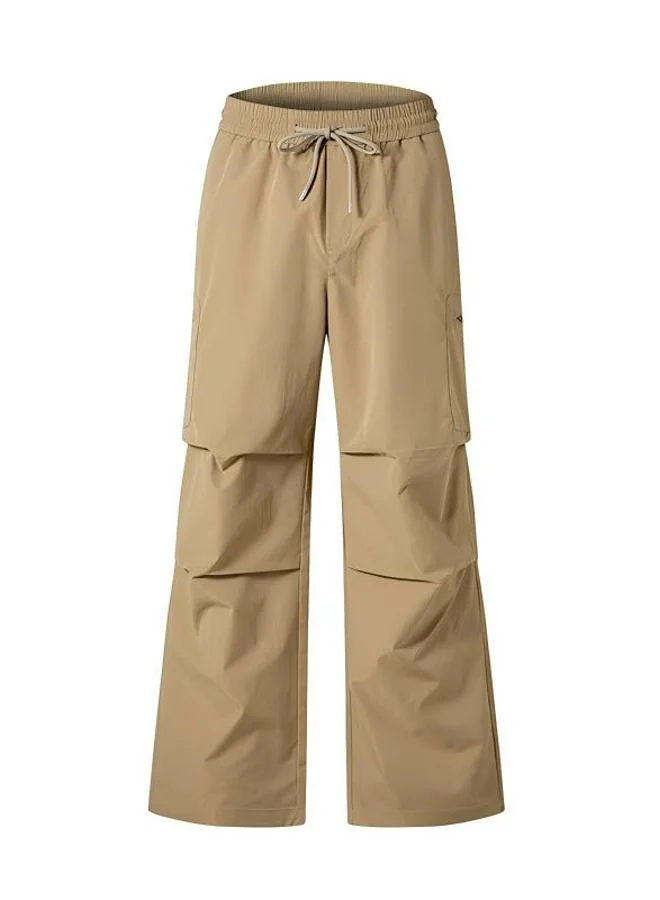 Take Two Men Beige Cargo Pants