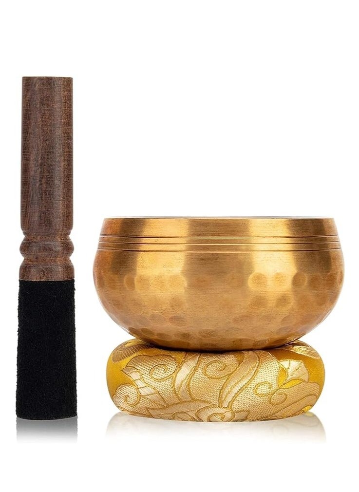 Generic Tibetan Singing Bowls Set, Meditation Sound Bowl hand Hammered in Nepal For Yoga, Meditation, Mindfulness, Healing & Chakra balancing  - Image 1