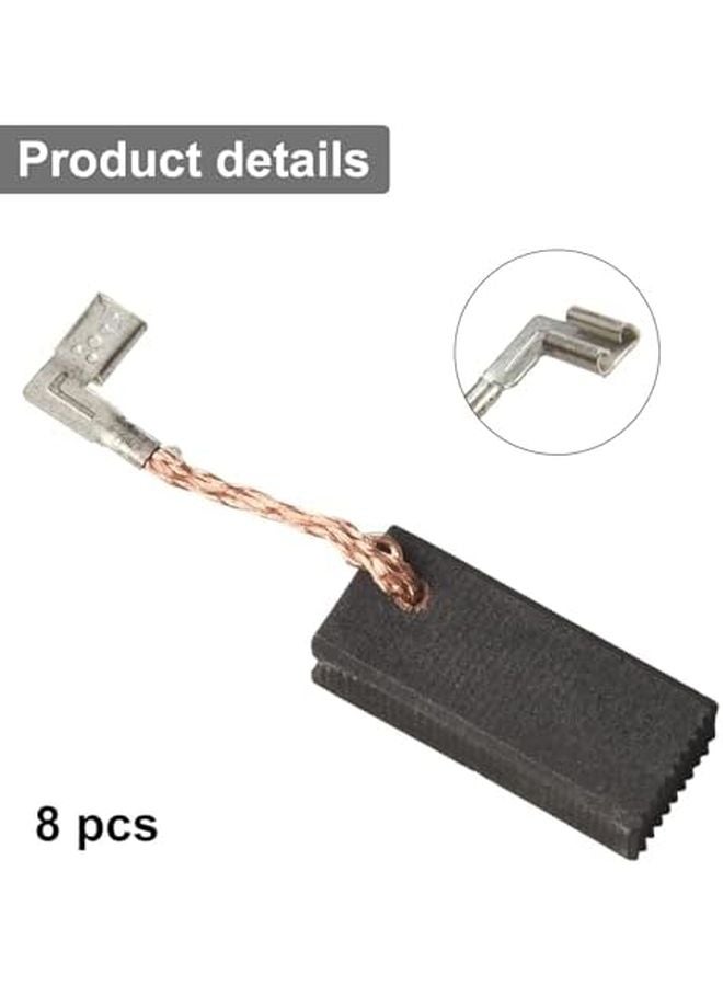 مجموعة فرش الكربون مقاس 6.5x11x25 مم لاستبدال مطرقة الدوران HR4011C وHR4001C و3210FC، 8 قطع - Image 3