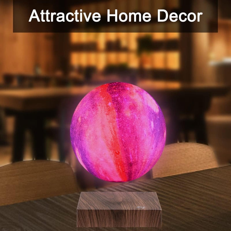 VGAzer Levitating Moon Lamp  Floating Globe Ball Lamp16 Colors Galaxy Moon Lmap - Image 3