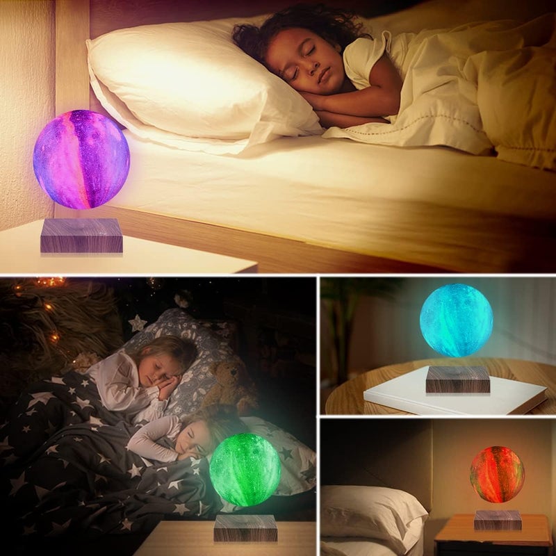 VGAzer Levitating Moon Lamp  Floating Globe Ball Lamp16 Colors Galaxy Moon Lmap - Image 5
