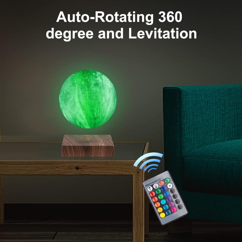 VGAzer Levitating Moon Lamp  Floating Globe Ball Lamp16 Colors Galaxy Moon Lmap - Image 4