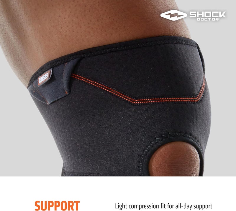 Shock Doctor Knee Brace Compression Sleeve Support for Pain Relief and Healing - Image 3