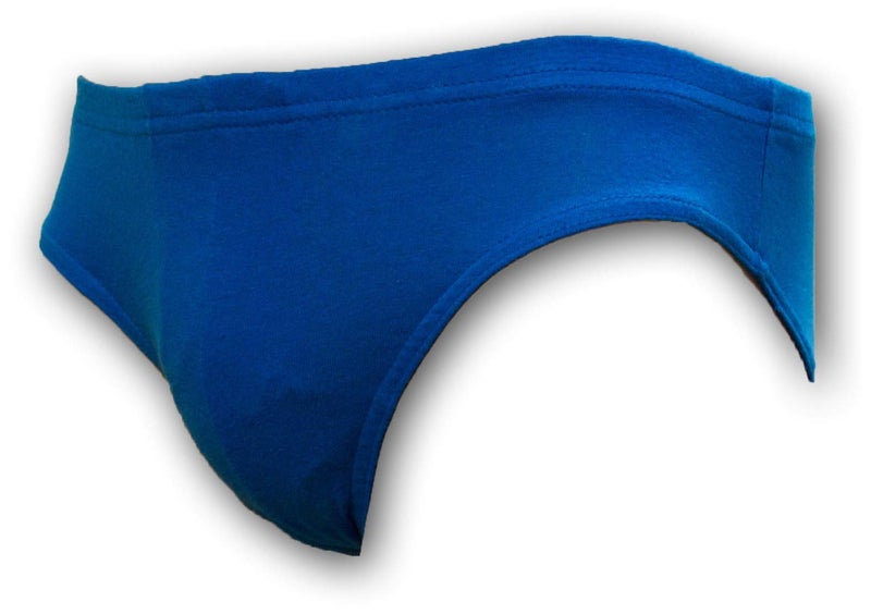 Andrew Scott Men's Cotton Color Sport Briefs |All Natural Cotton Underwear | Multi Packs -Colors - Image 3
