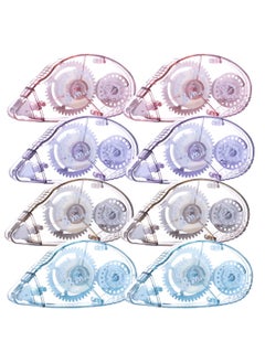 SYOSI Double Sided Tape Roller, Scrapbooking Tape, Permanent Adhesive Dots Tape Dispenser Runner for Crafts and Arts Projects, Photo-Safe(8 Pack)  - Image 1