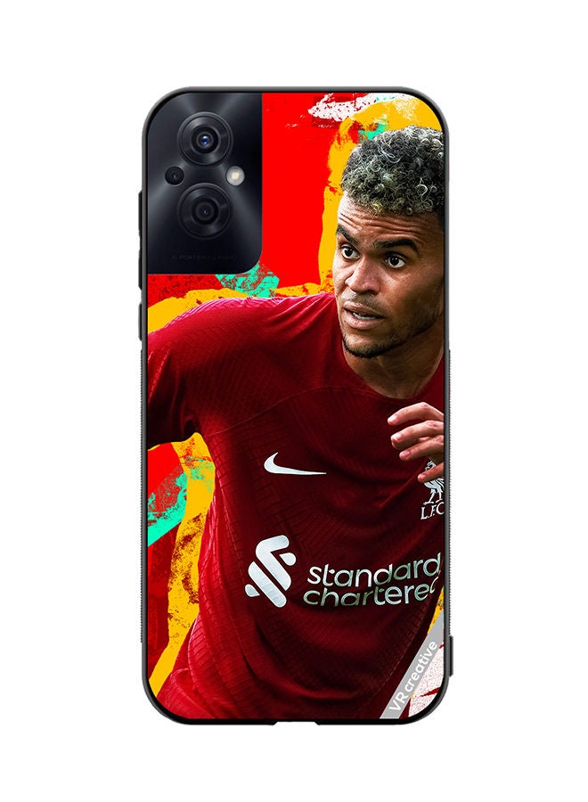 VR CREATIVE Protective Case Cover For Oppo Reno8 Z Luis Diaz Design Multicolour - Image 1