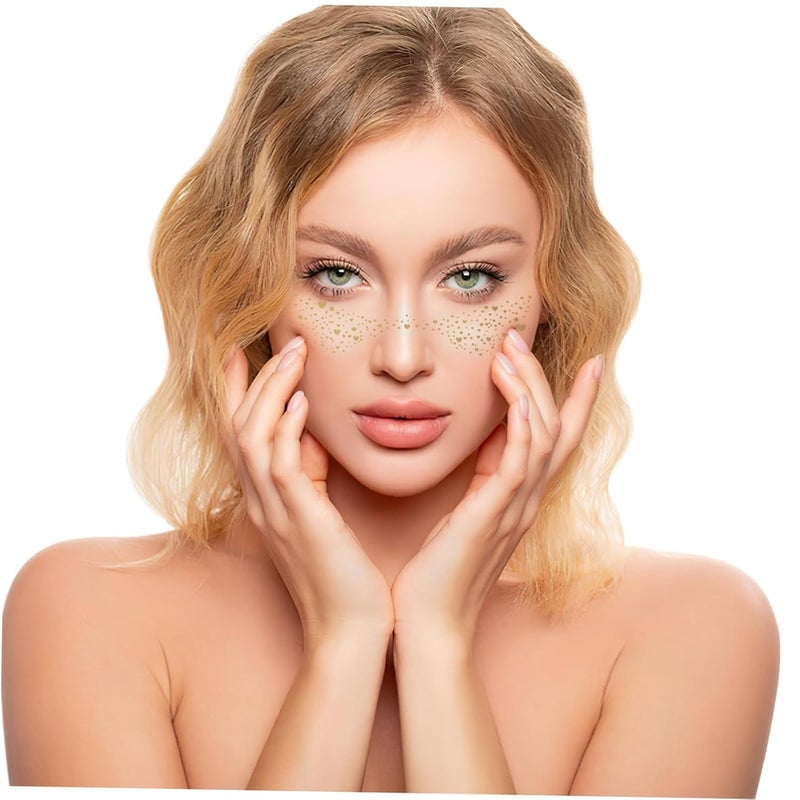 6sheets Instant Freckles Makeup Stickers Freckle Festival Accessories Lightweight Temporary Skin-friendly Face Stickers for Party - Image 5