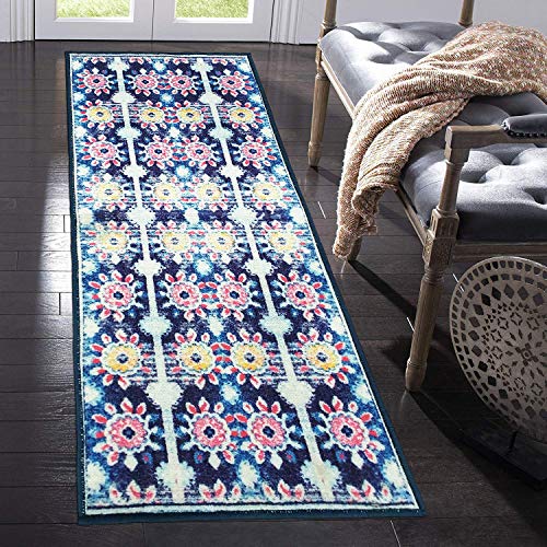 Status Contract Polypropylene Anti Skid Runner for Living Area | Rug for Bedroom |Rug for Dining Kitchen | Rug for Dining Table | Rug for Floor with Anti Slip Backing- 56X140 CM, Multi - Image 1