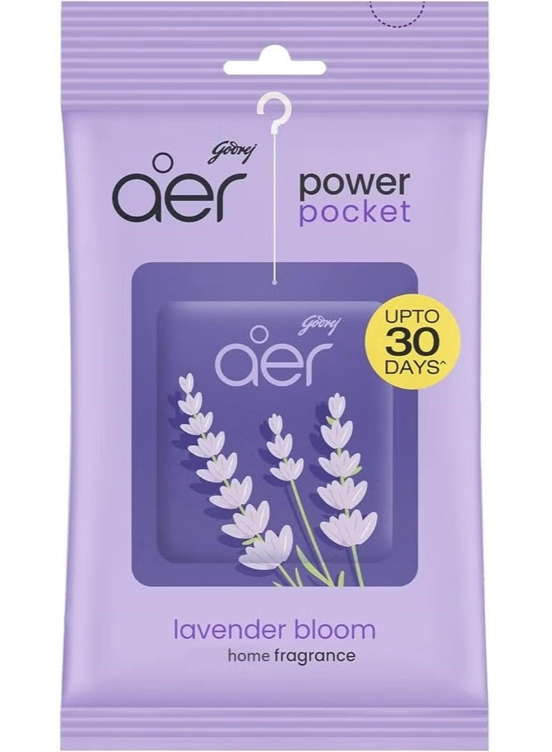 Godrej Aer Godrej Power Pocket Air Freshener Lavender bloom 10g - Image 1