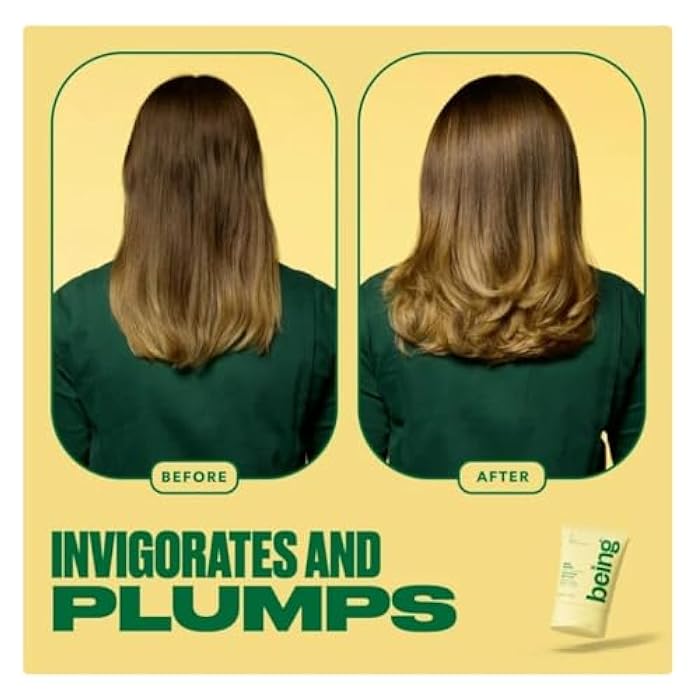 being BIG HAIR Volumizing Shampoo,for Straight & Fine Hair,Avocado & Macadamia Oil 12 fl oz - Image 5