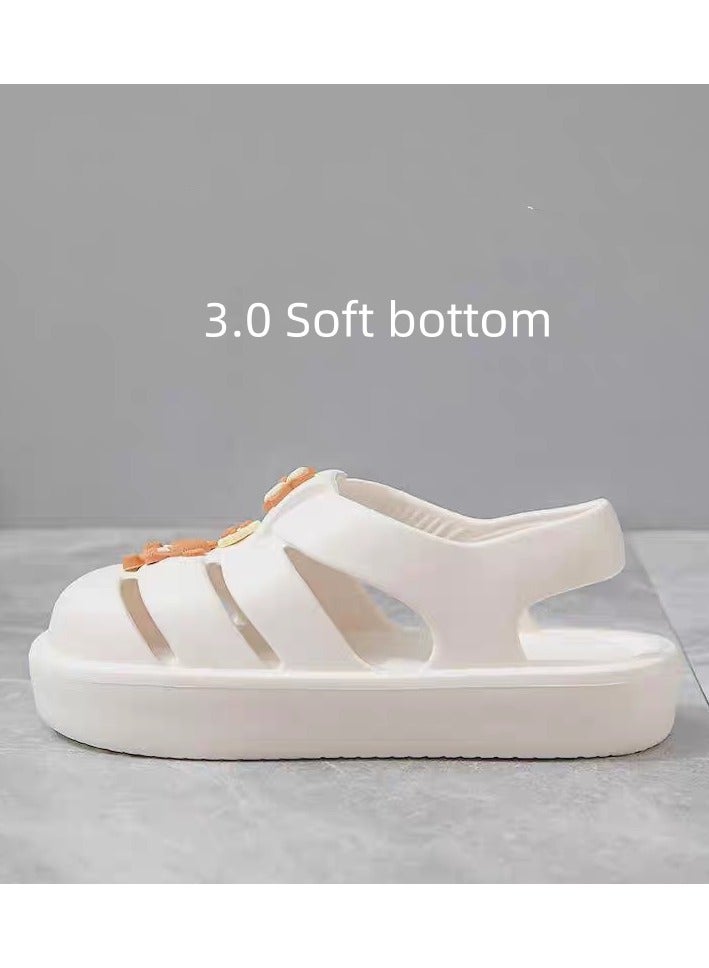 Suitable for men and women, soft-soled indoor and outdoor home slippers, casual thick-soled slippers, outdoor slippers, beach shoes  - Image 4