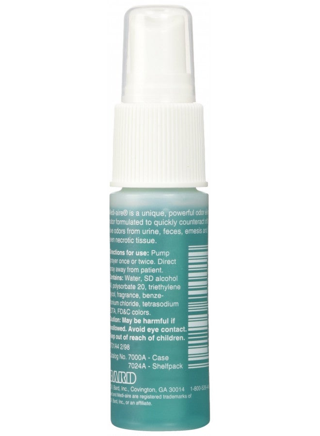 Bard Medi-aire Biological Odor Eliminator - 1 oz Spray Bottle, Green - Image 4