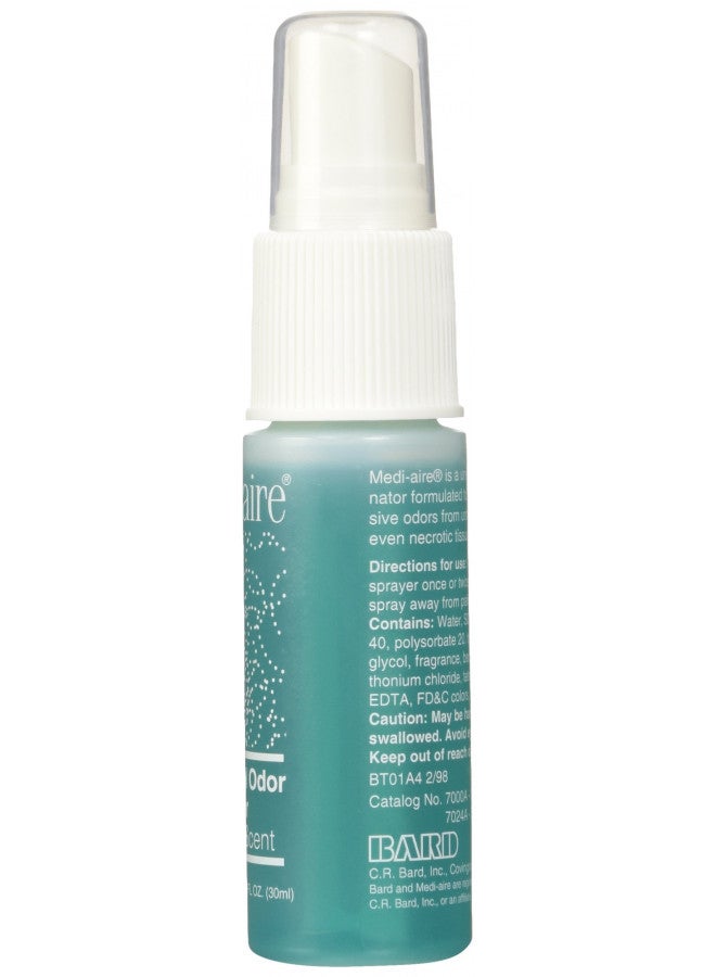 Bard Medi-aire Biological Odor Eliminator - 1 oz Spray Bottle, Green - Image 3