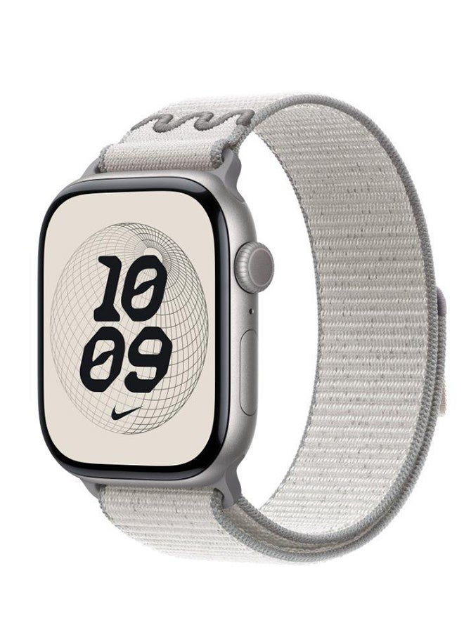 Apple 46mm Midnight Black Nike Sport Loop Yellow - Image 2