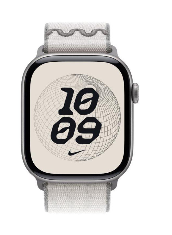 Apple 46mm Midnight Black Nike Sport Loop Yellow - Image 3