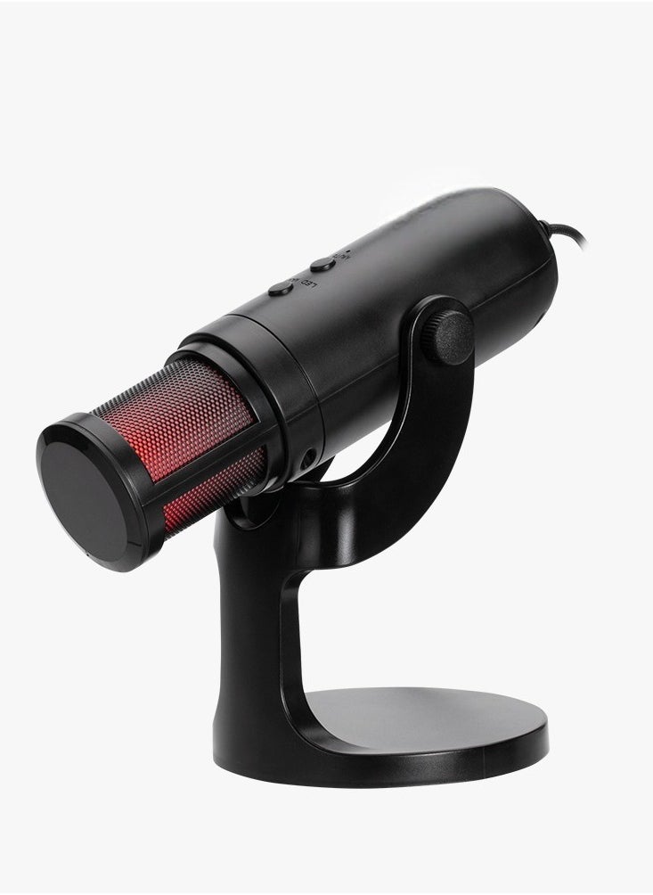 USB Condenser Microphone Gaming Mic for PC, PS5, PS4, Plug and Play Anti-Vibration Shock Mount Noise Reduction for Streaming Podcasting Recording Home Studio.