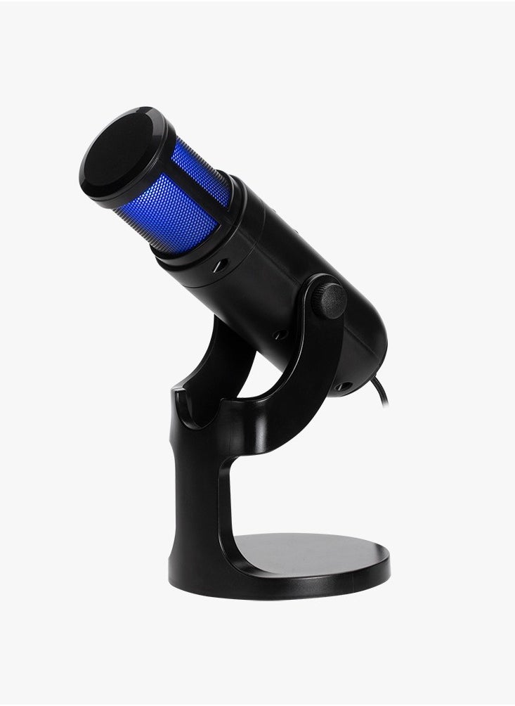 USB Condenser Microphone Gaming Mic for PC, PS5, PS4, Plug and Play Anti-Vibration Shock Mount Noise Reduction for Streaming Podcasting Recording Home Studio.