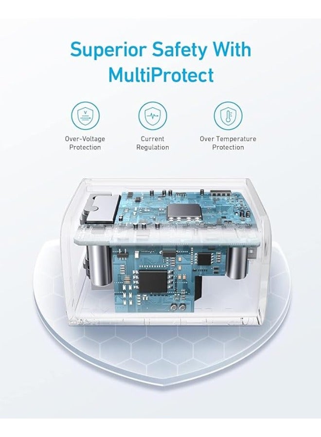 Anker 312 Charger (30W ),Fast charger for iPhone 15/14/13/12 Series, Samsung S24 / S23, MacBook Air, Pixelbook, iPad Pro, & More - Image 5