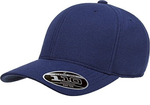 Flexfit Mens 110 Cool Dry Athletic Cap Navy One Size - Image 1