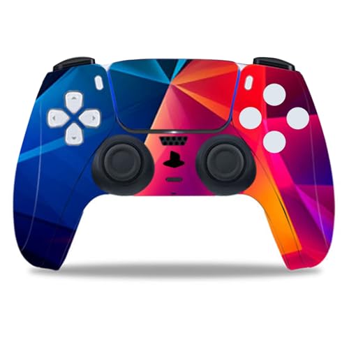 CXWITHY Skin Sticker for PS5 Pro Digital Edition, Protective Vinyl Decal Cover Wrap for Game Console Controller (Red) - Image 3