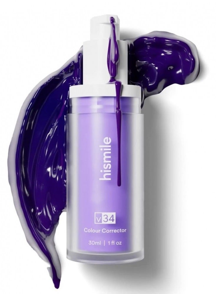 HiSmile Hismile V34 Teeth Color Corrector Paste Enhancer Whitening Booster Teeth Stain Removal 30ml - Image 1
