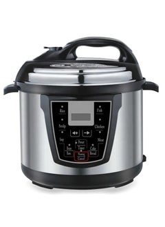Generic 6 Liters Electric Pressure Pot, Black/Silver  - Image 1