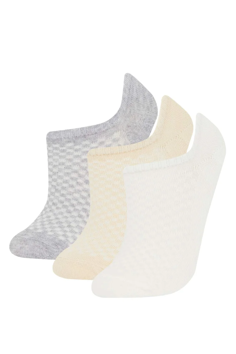 ديفاكتو Woman 3 piece Step Socks