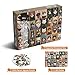 Hiwhy 1000 Pieces Jigsaw Puzzles for Adults Stylish Cats in Fashion Unique Puzzle for Family and Friends Challenging Puzzle Perfect for Game Nights 197x276 in - Image 4