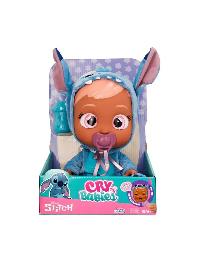 CRY BABIES - Cry Babies Disney Stitch Interactive Doll (30 cm) - Image 1