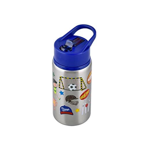 ONS KIDS Stainless Steel Water Bottle for Kids| Straw Bottles, Easy Grip | Leak Proof steel bottles for children, BPA Free, Easy to Carry - Sipper Bottles | Sports | (532 ML) - Image 4