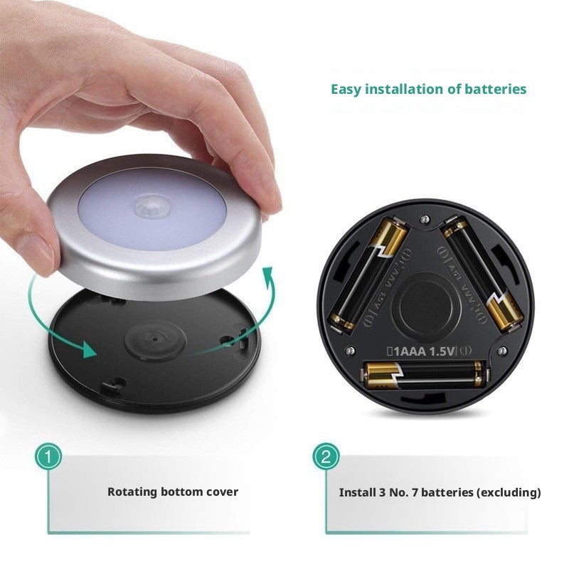 Rechargeable LED Night Light with Motion Sensor - Image 4