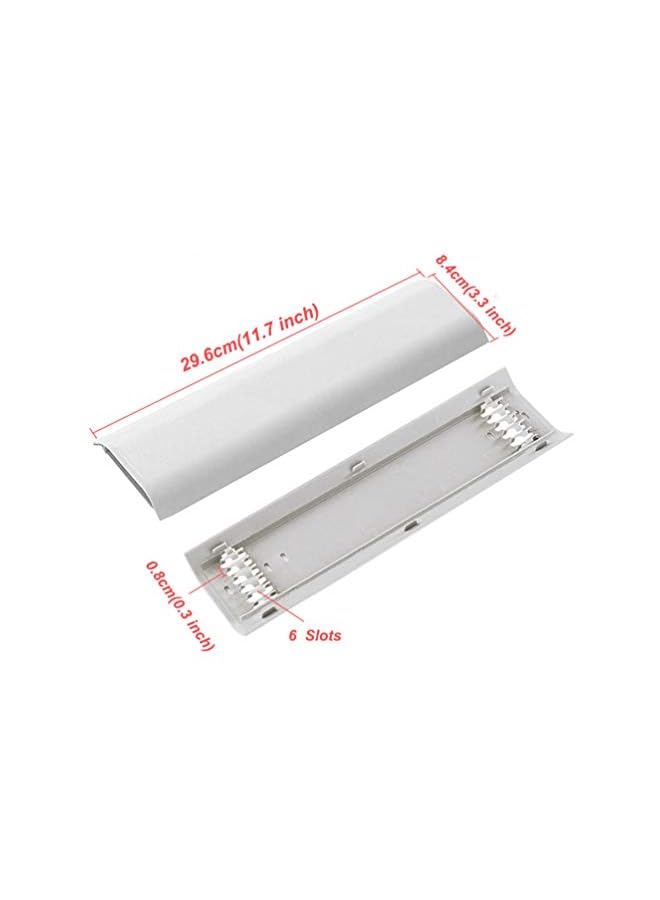 PROMASS 2 Pcs Concealer Cord Cover For Cable, TV Cable Management Cord Raceway Conceal Kit,30 x 9cm  - Image 1