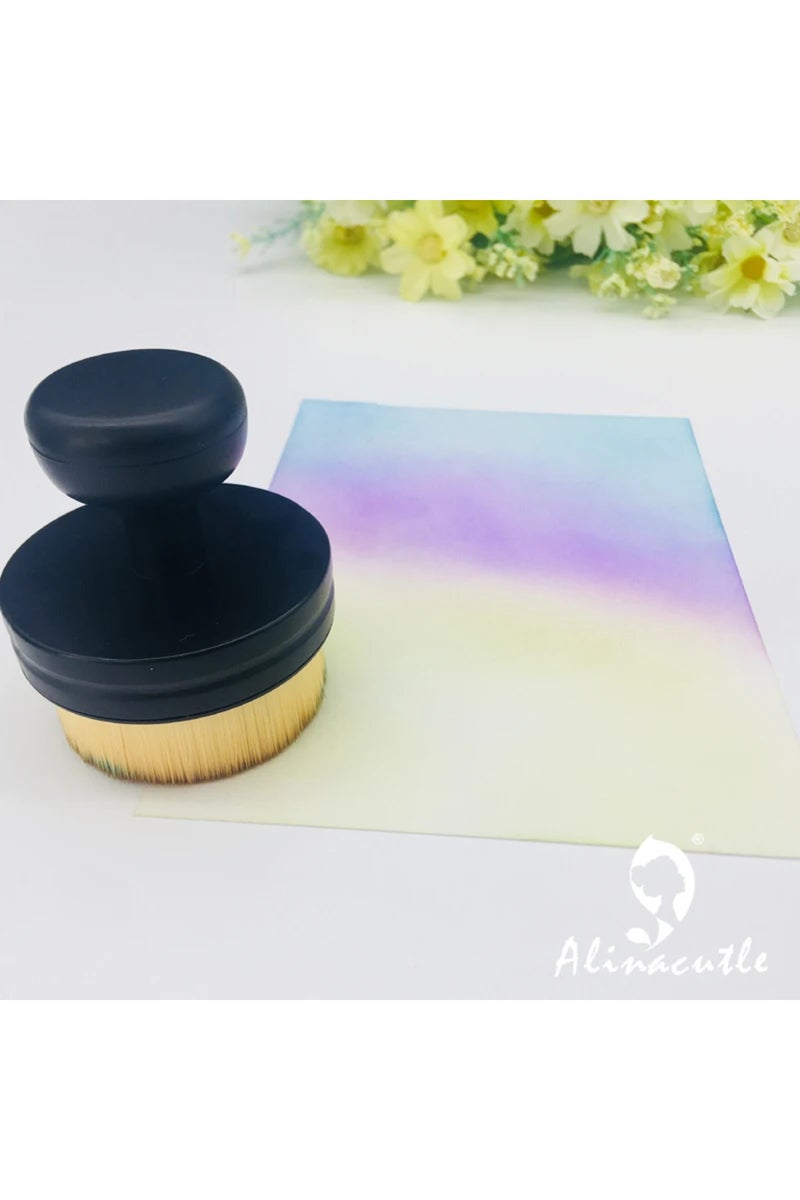 erorex Round Brush Blending Tools Brush Drawing Painting Brush Makeup Brushes Flat Kit Make up Painting B