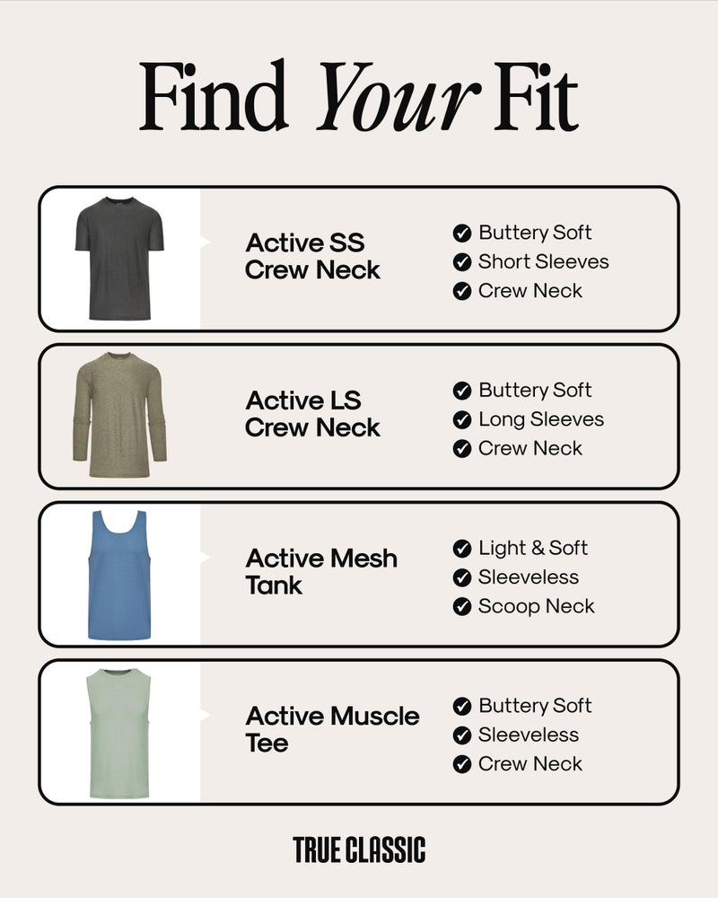 True Classic Workout Shirts for Men â€“ Mens Shirts & Muscle Shirt for Men, Gym Shirt, Mens Tank Top and Athletic Base Layer, Quick-Dry Workout Tee, Pack of 1, Black, M - Image 3