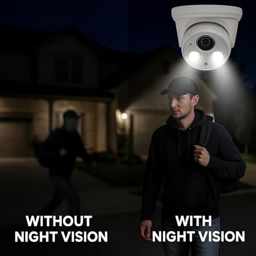 JK Vision 4MP IP Dome Camera with 1.8mm Ultra-Wide Lens |24/7 Color, 3Powerful LED, Indoor Outdoor CCTV Surveillance Camera | Full HD Network Security Camera for Home, Office & Shop - Image 4
