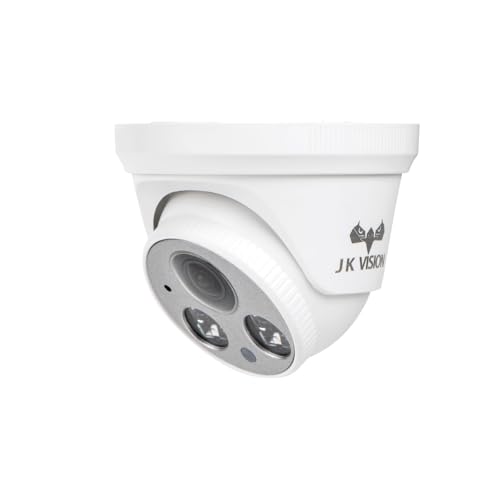 JK Vision 4MP IP Dome Camera with 1.8mm Ultra-Wide Lens |24/7 Color, 3Powerful LED, Indoor Outdoor CCTV Surveillance Camera | Full HD Network Security Camera for Home, Office & Shop - Image 5