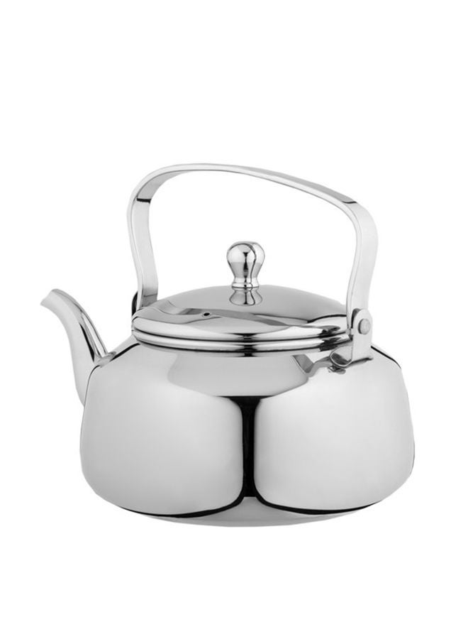 Lunar Stainless Steel Tea Kettle 2 Liter Silver
