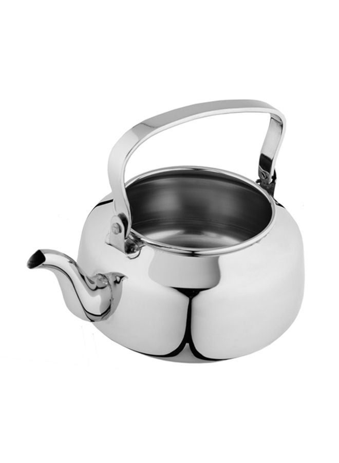 Lunar Stainless Steel Tea Kettle 2 Liter Silver