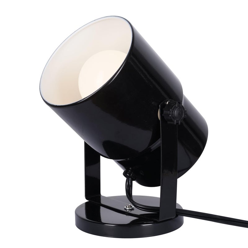 Catalina Lighting Multipurpose Spotlight Accent Lamp Desk or Wall Mount Lamp for Office Living Room Dorm or Bedroom Smart Home Compatible Bulb Not Included 75 Metallic Black - Image 2