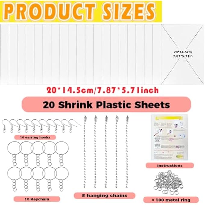 SHRINK PLASTIC SHEET KIT FOR KIDS & ADULTS - Image 3