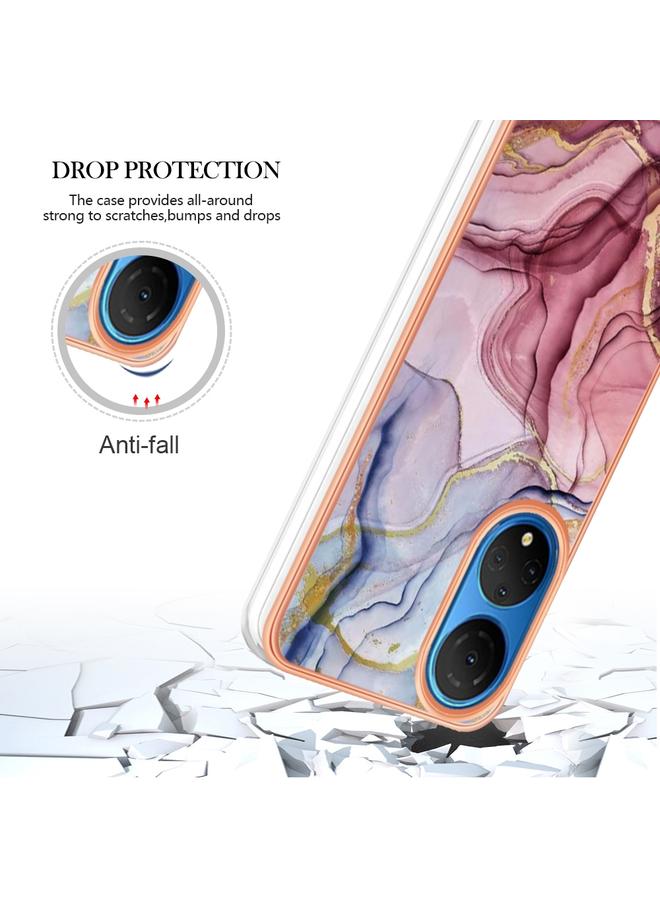 اس-توب جراب لهاتف Honor X7 من الرخام الكهربائي مع غطاء IMD مزدوج الجوانب - Image 5