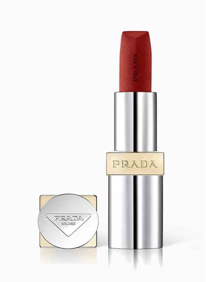 Prada Monochrome Hyper Matte Refillable Lipstick 3.9g  P56 | Long-Wear Velvet Matte Lipstick - Image 1