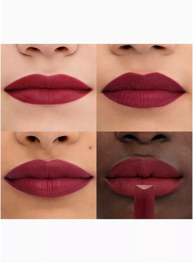 Prada Monochrome Hyper Matte Refillable Lipstick 3.9g  P56 | Long-Wear Velvet Matte Lipstick - Image 3