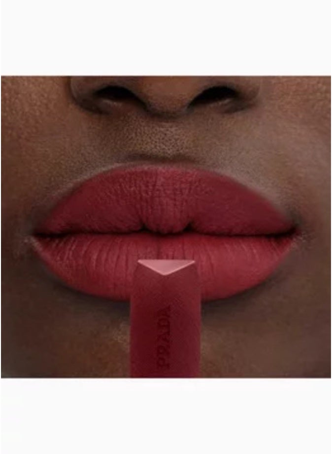 Prada Monochrome Hyper Matte Refillable Lipstick 3.9g  P56 | Long-Wear Velvet Matte Lipstick - Image 4