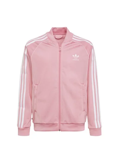 adidas Originals SST TRACKTOP Pink Originals Kids TRACK TOPS
